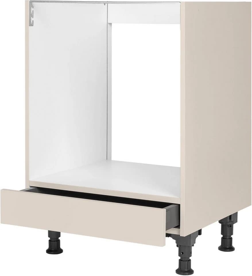 Herdumbauschrank NOBILIA Laser Sand 60 cm
