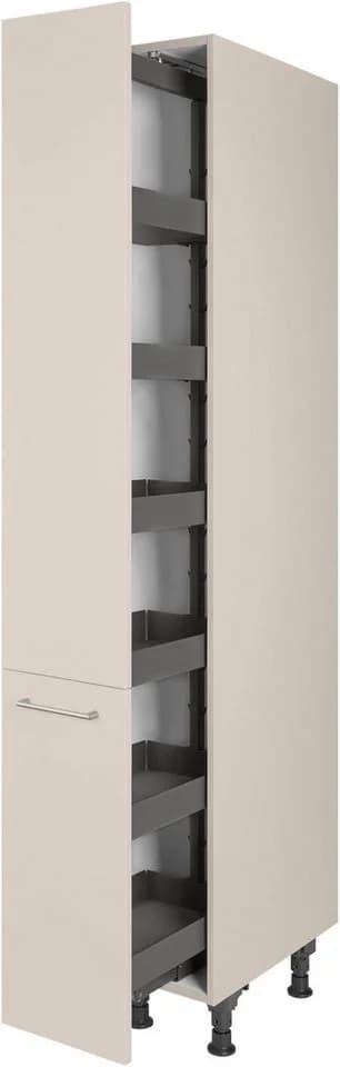 Apothekerschrank NOBILIA Laser Sand 30 cm 5 Körbe
