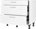 Unterschrank NOBILIA Laser Alpinweiß 90 cm Bild 1