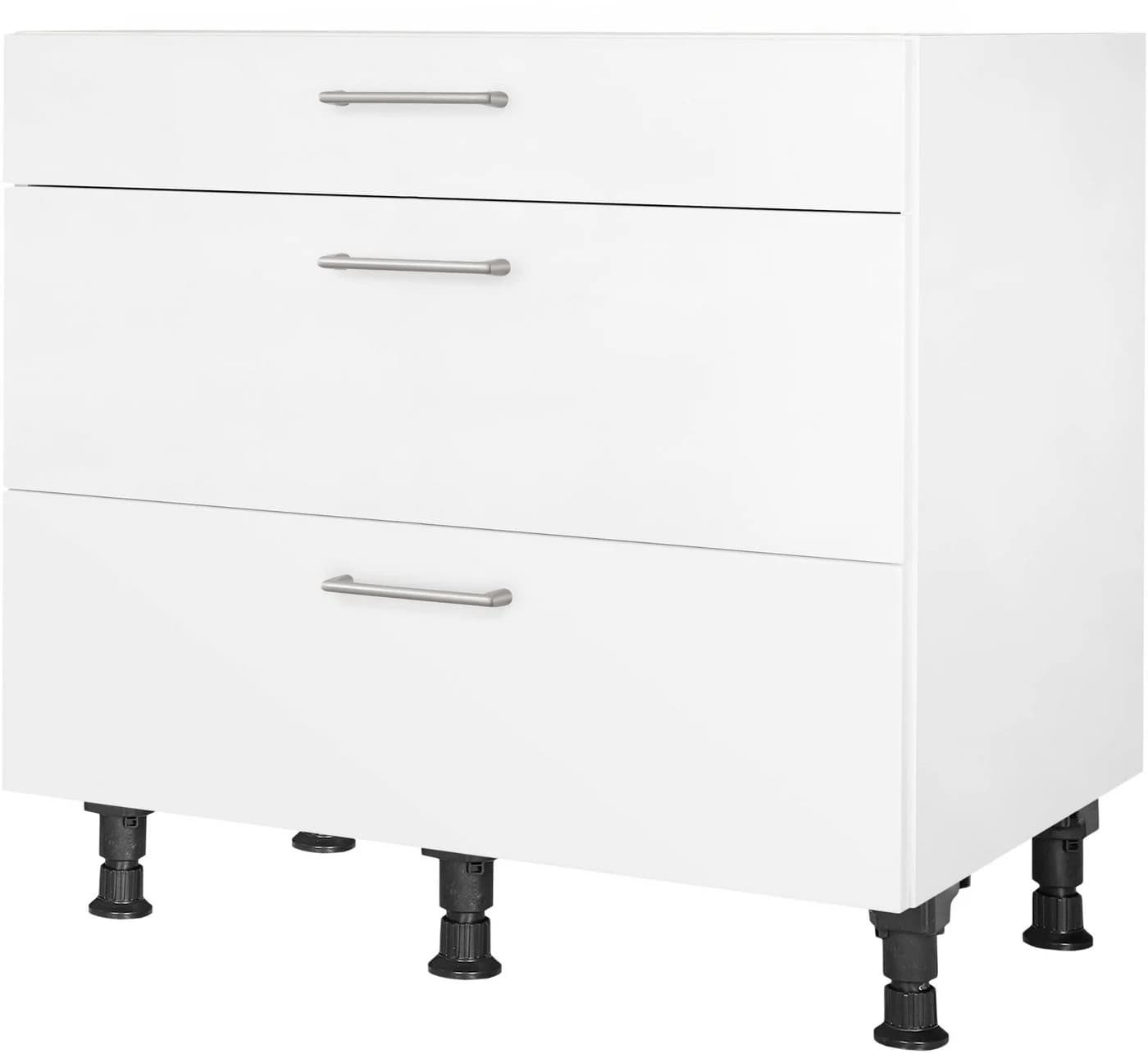 Unterschrank NOBILIA Laser Alpinweiß 90 cm - Bild 2