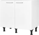 Spülenschrank NOBILIA Laser Alpinweiß 90 cm Bild 2