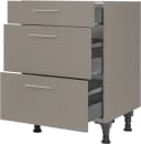 Nobilia Unterschrank Laser Taupegrau 60x87x58,3 cm Bild 1