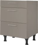 Nobilia Unterschrank Laser Taupegrau 60x87x58,3 cm Bild 2