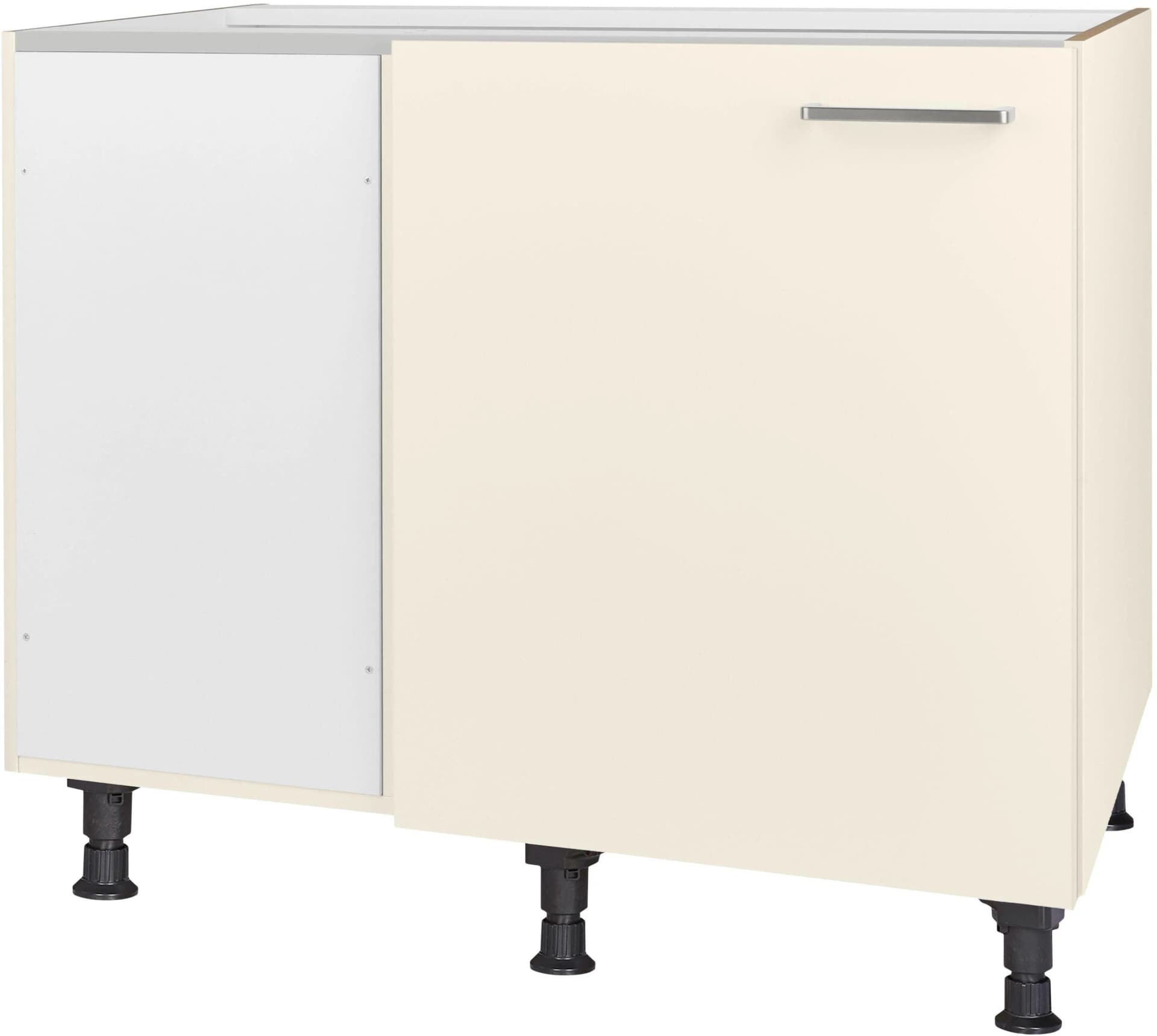 Eckunterschrank NOBILIA Touch Magnolia Supermatt
