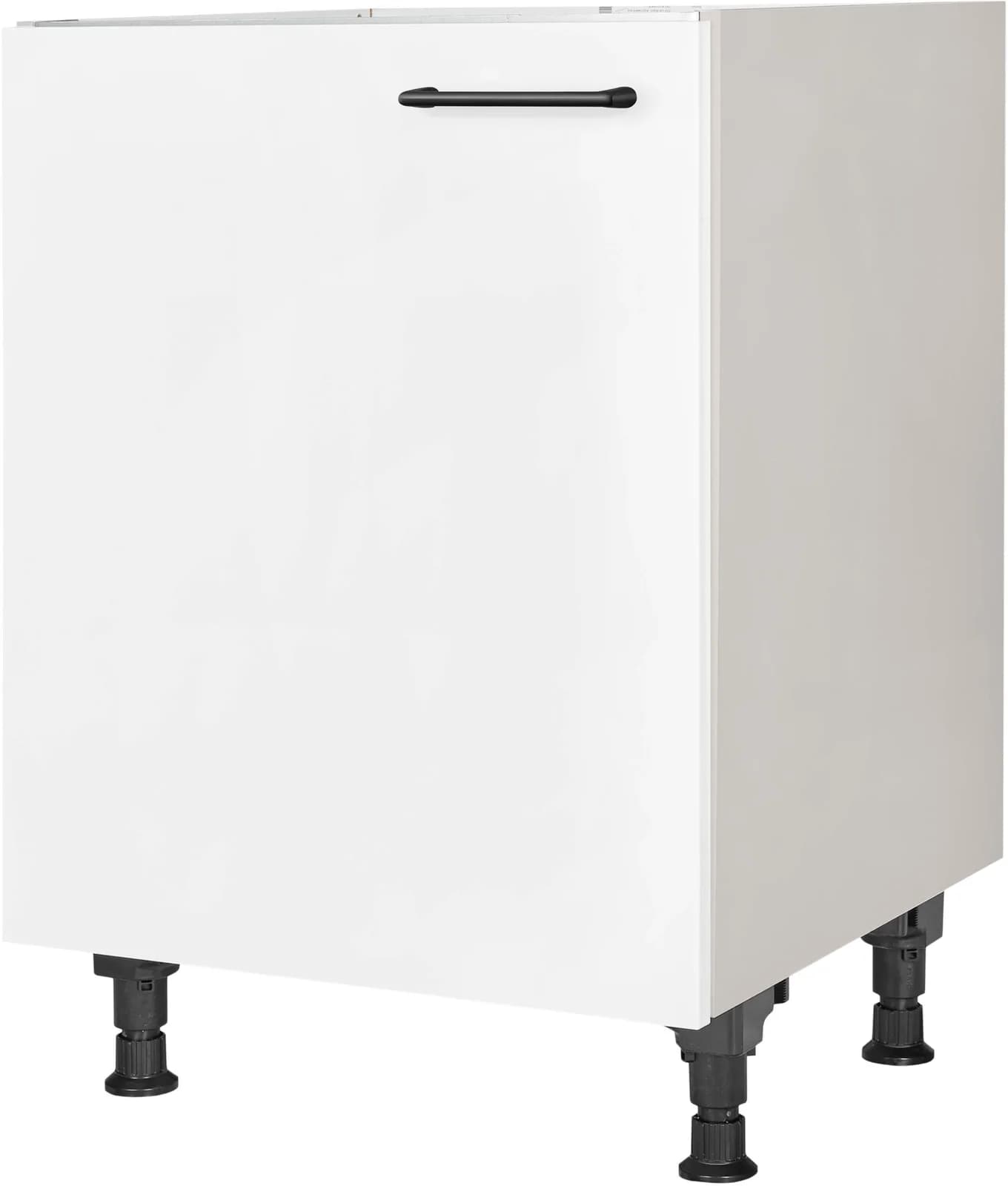 nobilia Spülenschrank MIAMI Seidengrau 60cm Soft-Close