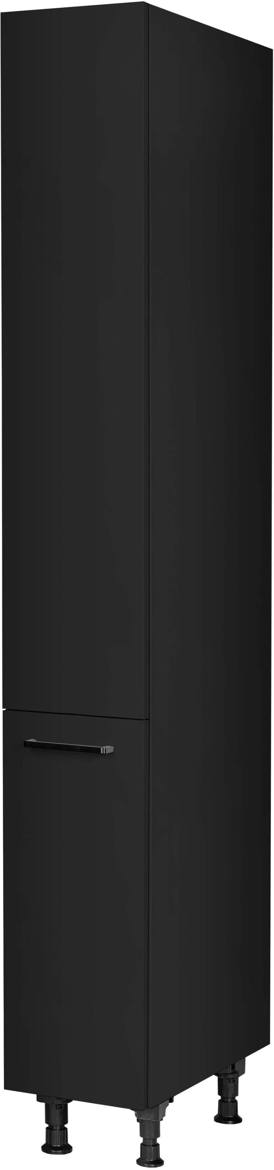 NOBILIA Apothekerschrank MIAMI Schwarz 30cm mit 5 Körben