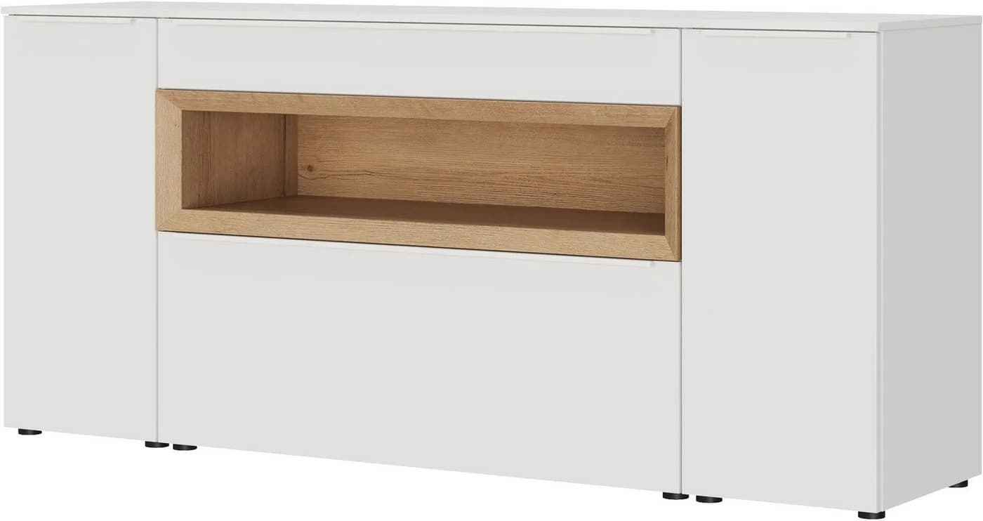 nobilia® Sideboard Case Weiß Modern Urban Soft-Close - Bild 2