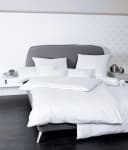 Kissenbezug JANINE Mako Satin Weiß 80x80 cm Bild 1
