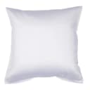 Traumschloss Kissenbezug Mako-Satin Weiß 100% Baumwolle mit Reißverschluss Bild 2