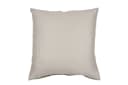 Traumschloss Kissenbezug Mako-Satin Weiß 100% Baumwolle mit Reißverschluss Bild 4