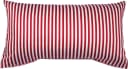 Janine Kissenbezug Modernclassic Rot Mako-Satin Streifen Bild 3