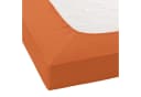 Janine Spannbettlaken ELASTIC 5002 Rost-Orange Jersey Bild 3
