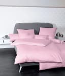 Kissenbezug JANINE Mako Satin Rosa 80x40 cm Bild 1