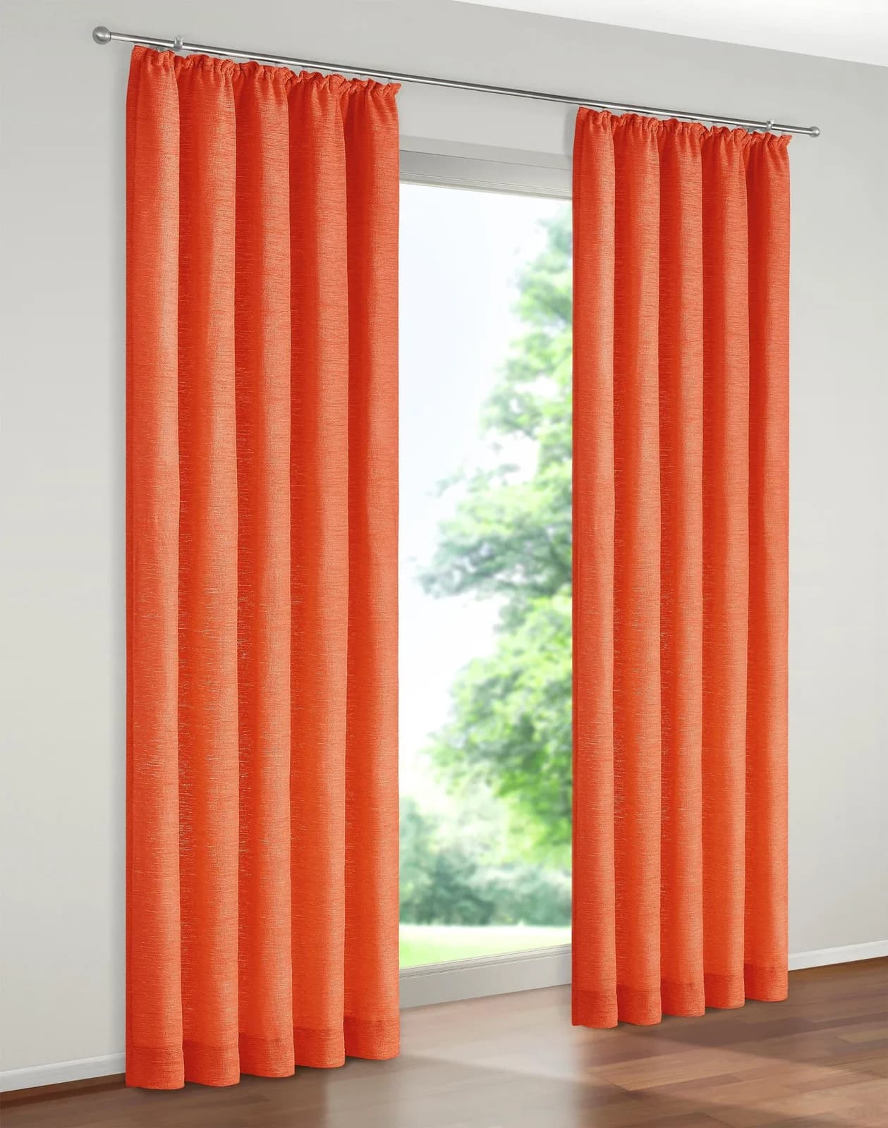 WIRTH Vorhang Trondheim B Orange Polyacryl