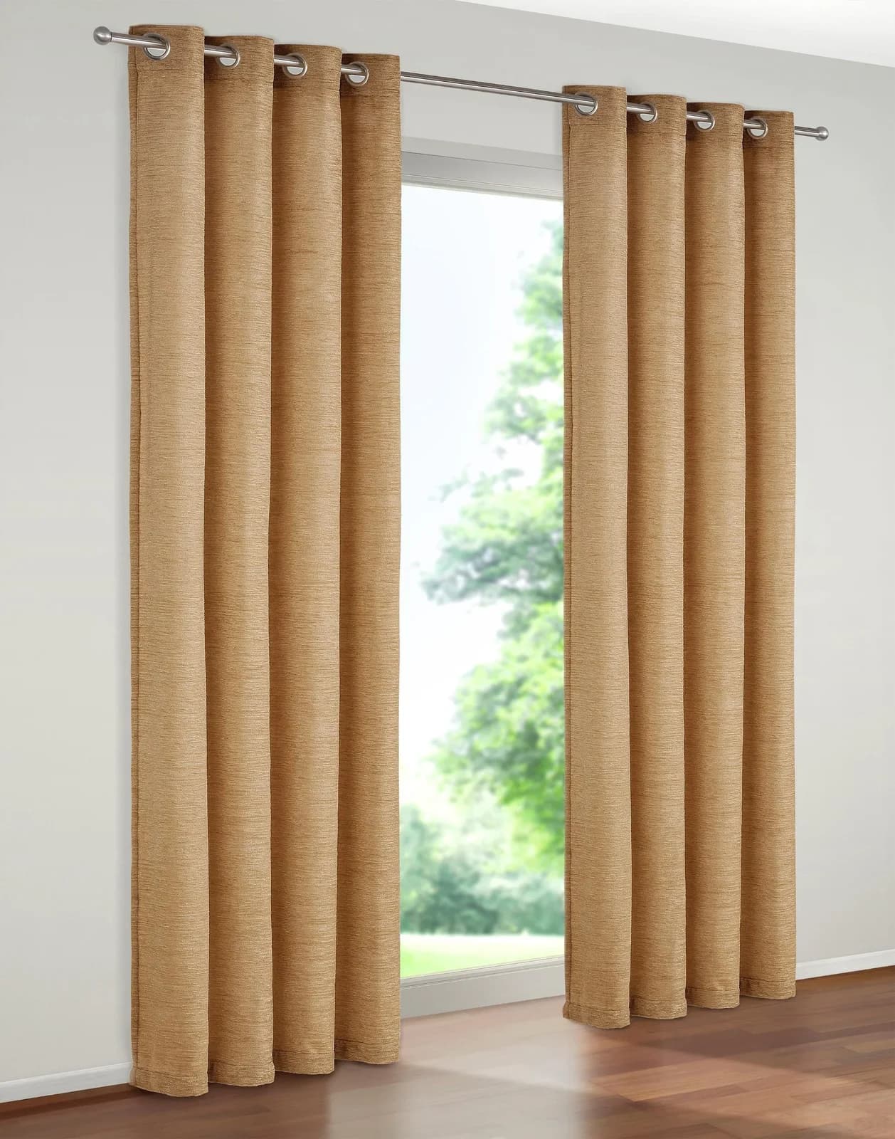WIRTH Vorhang Trondheim 234 g/m² Ocker 270x225 cm Polyacryl
