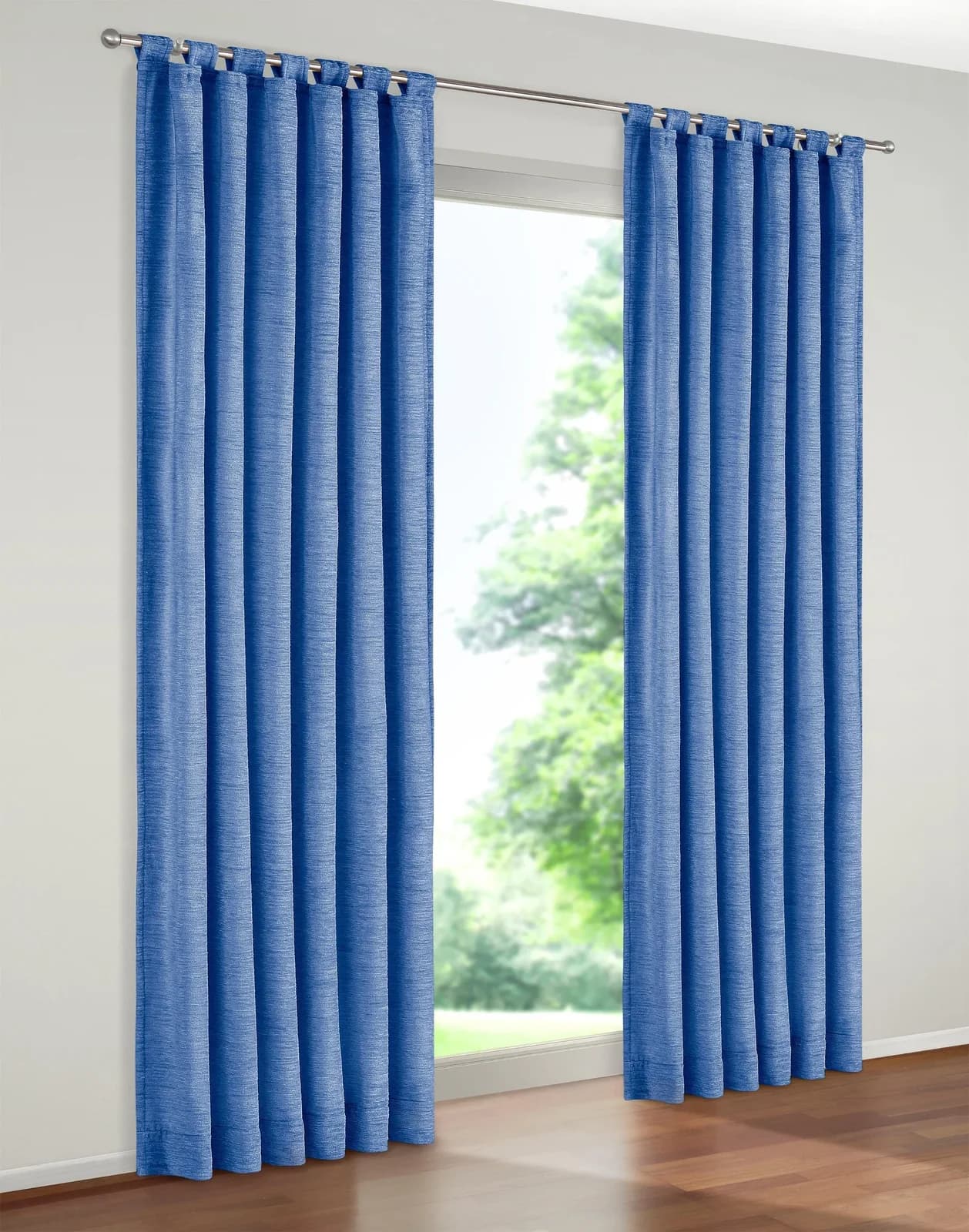 WIRTH Vorhang Trondheim 234 g/m² Royalblau 172x255 cm Polyacryl
