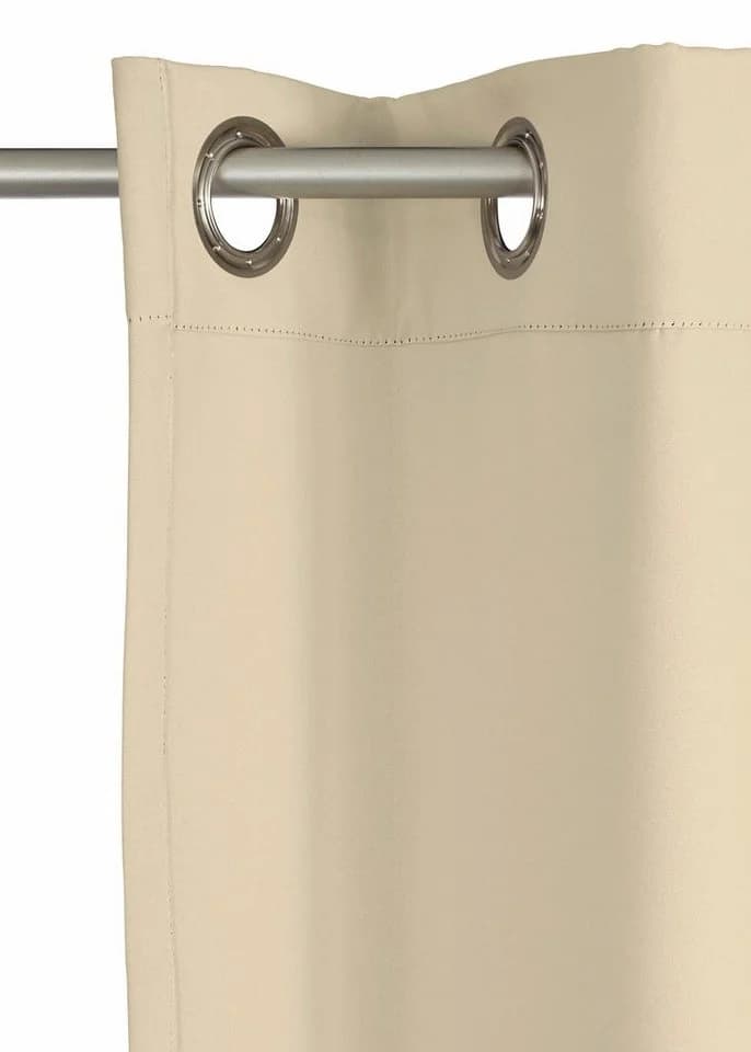 Wirth Vorhang Dim Out Beige Verdunkelnd Polyester - Bild 5