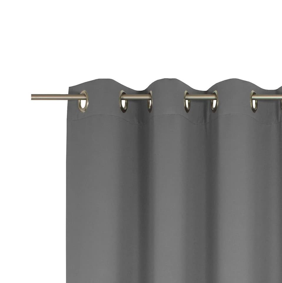 WIRTH Dim Out Vorhang Grau Verdunkelnd Polyester - Bild 4