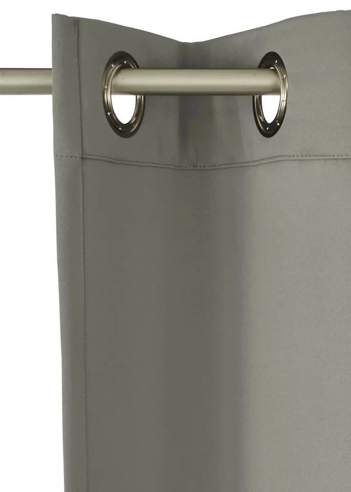 WIRTH Dim Out Vorhang Grau Verdunkelnd Polyester - Bild 5