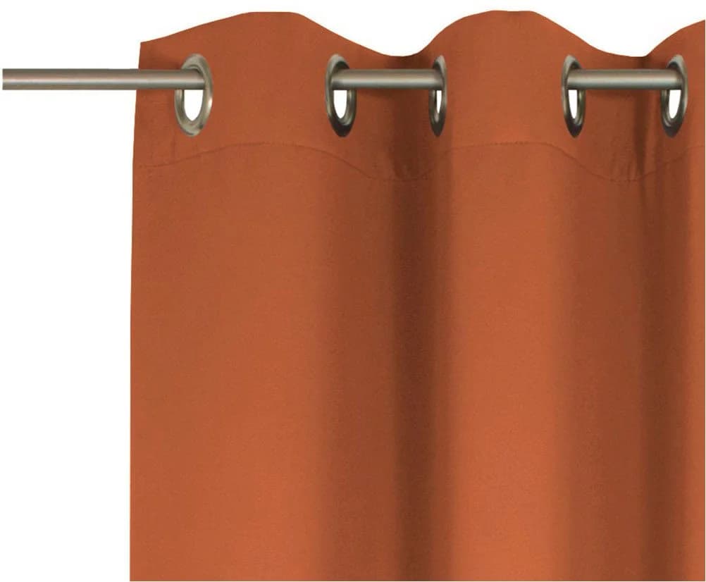 WIRTH Verdunkelvorhang Dim Out Orange Terra 145x150cm Polyester - Bild 4