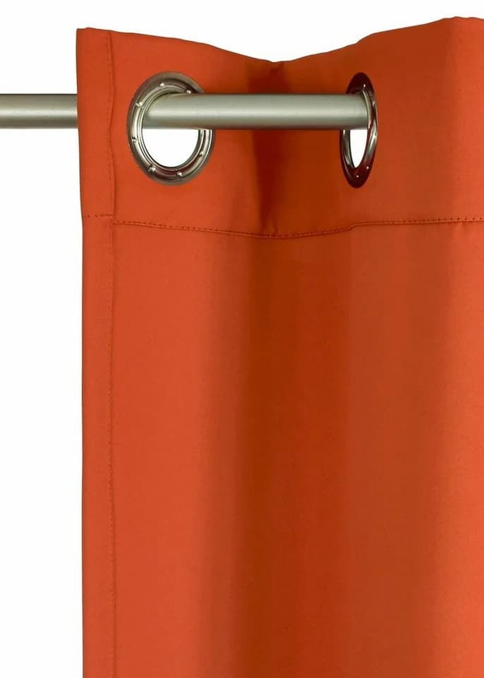WIRTH Verdunkelvorhang Dim Out Orange Terra 145x150cm Polyester - Bild 5