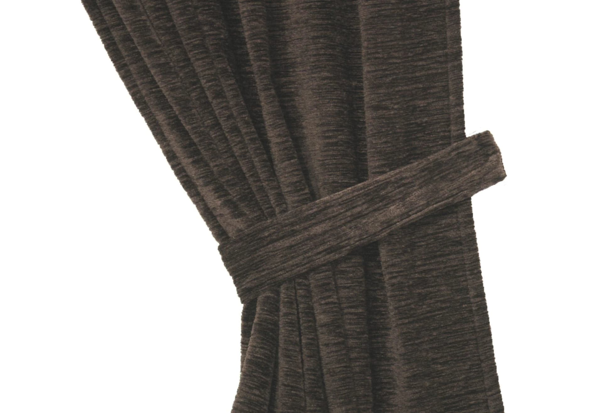 WIRTH Thermo-Chenille Raffhalter 288g/m² Grau 2er-Set