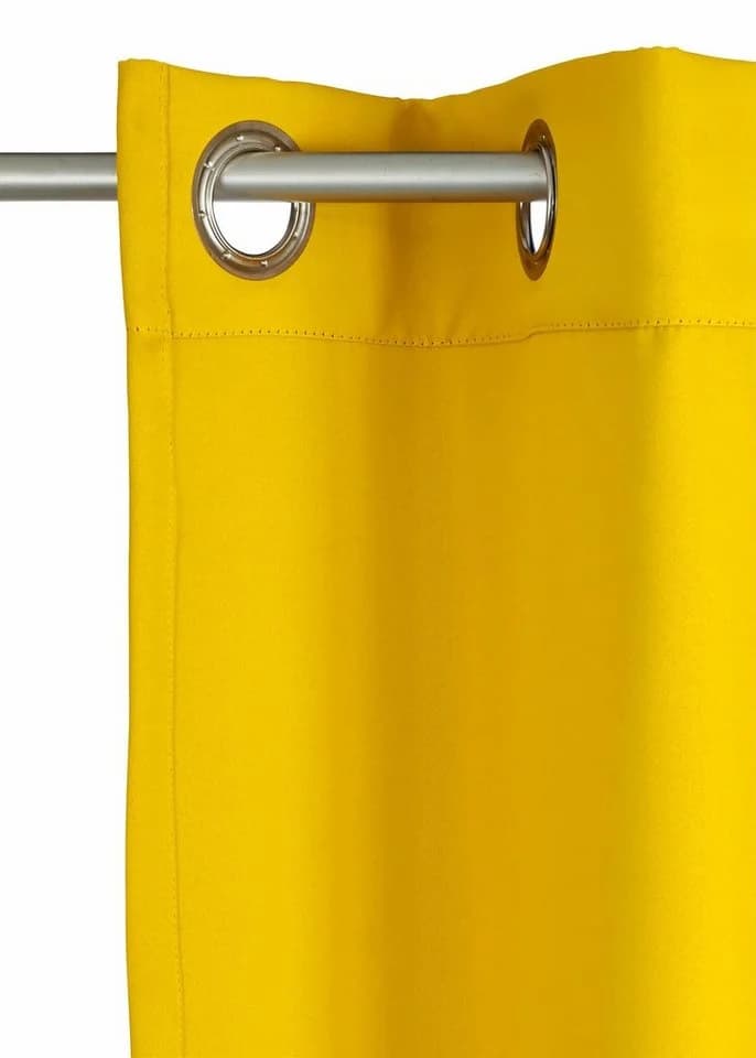 Vorhang WIRTH Dim Out Gelb Verdunkelnd Polyester Ösen - Bild 5