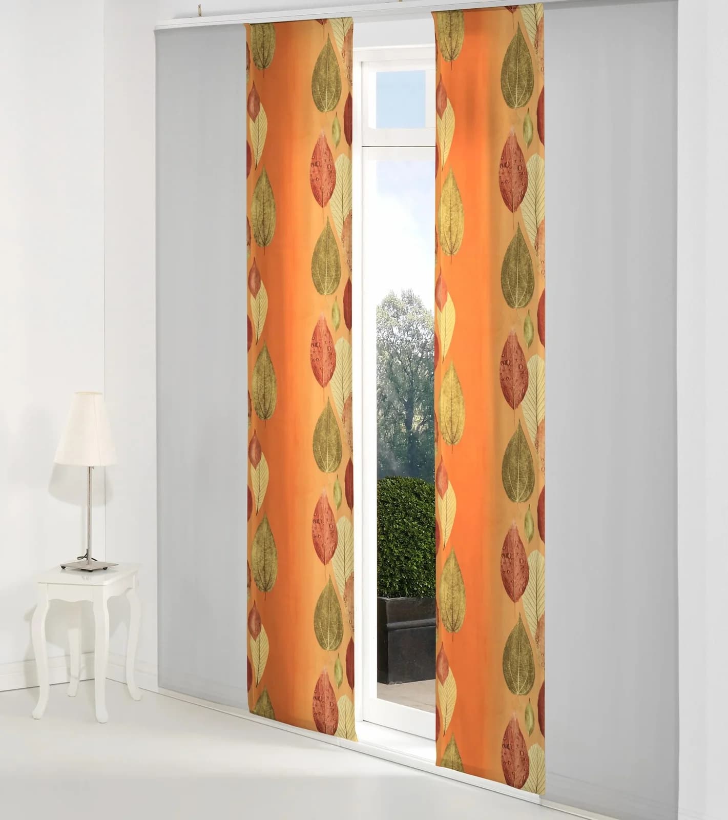 Schiebegardine WIRTH "MAREK" Orange Polyester 60x225cm