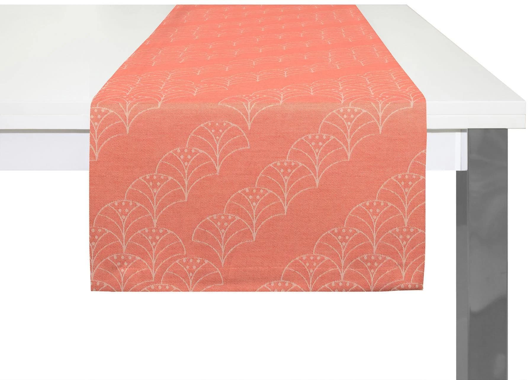 Adam Tischläufer Argentinian Criolla Light Orange Jacquard