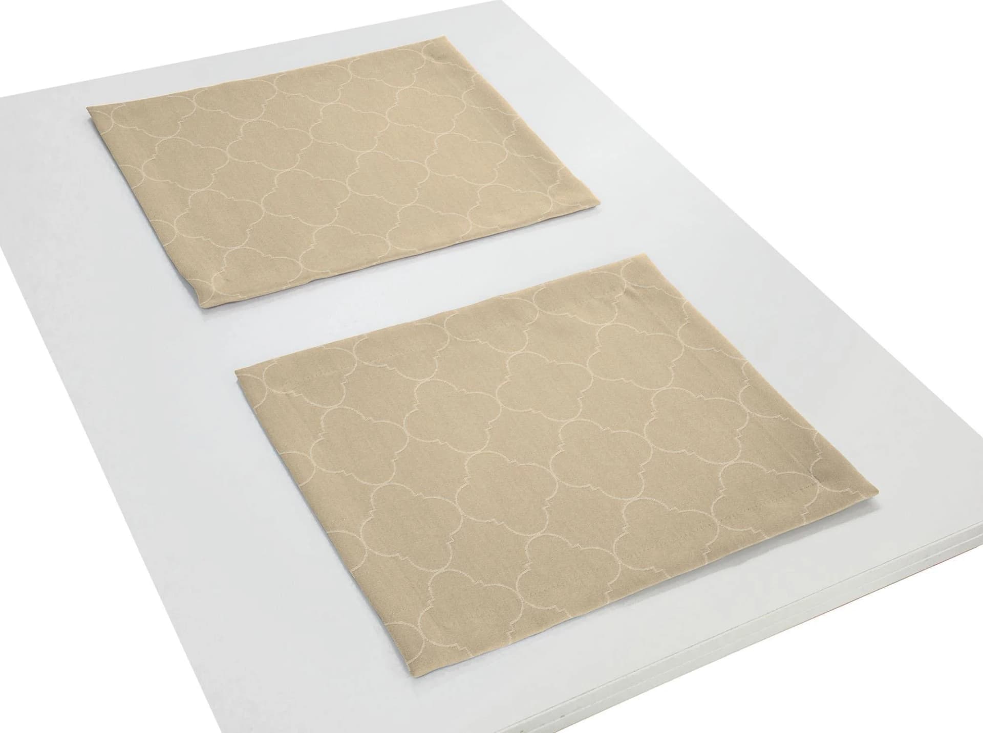 ADAM Platzset Indian Cortezada Light Beige 2er-Set Baumwolle