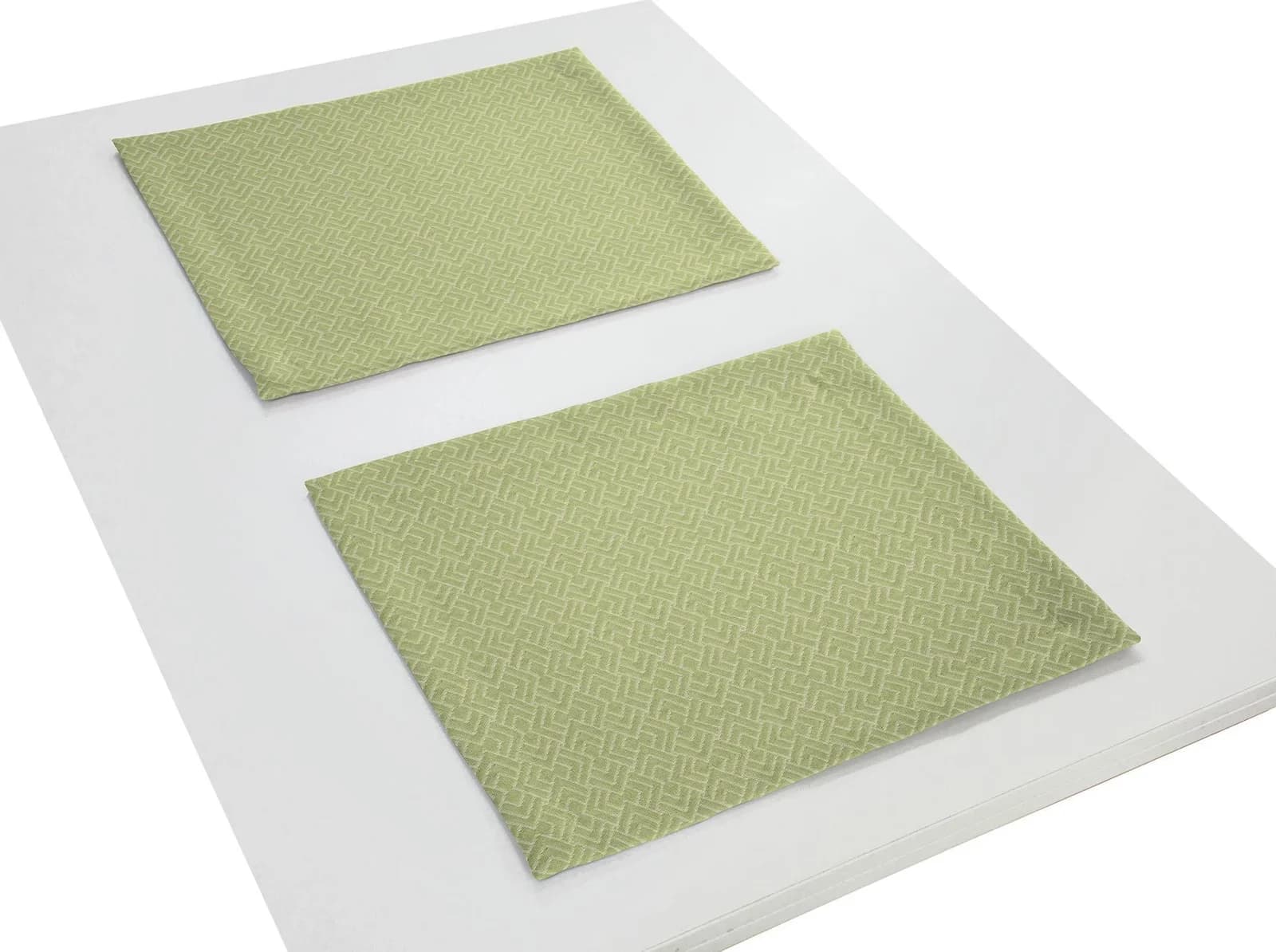 ADAM Platzset Graphic Ventus Hellgrün 100% Baumwolle 2er-Set