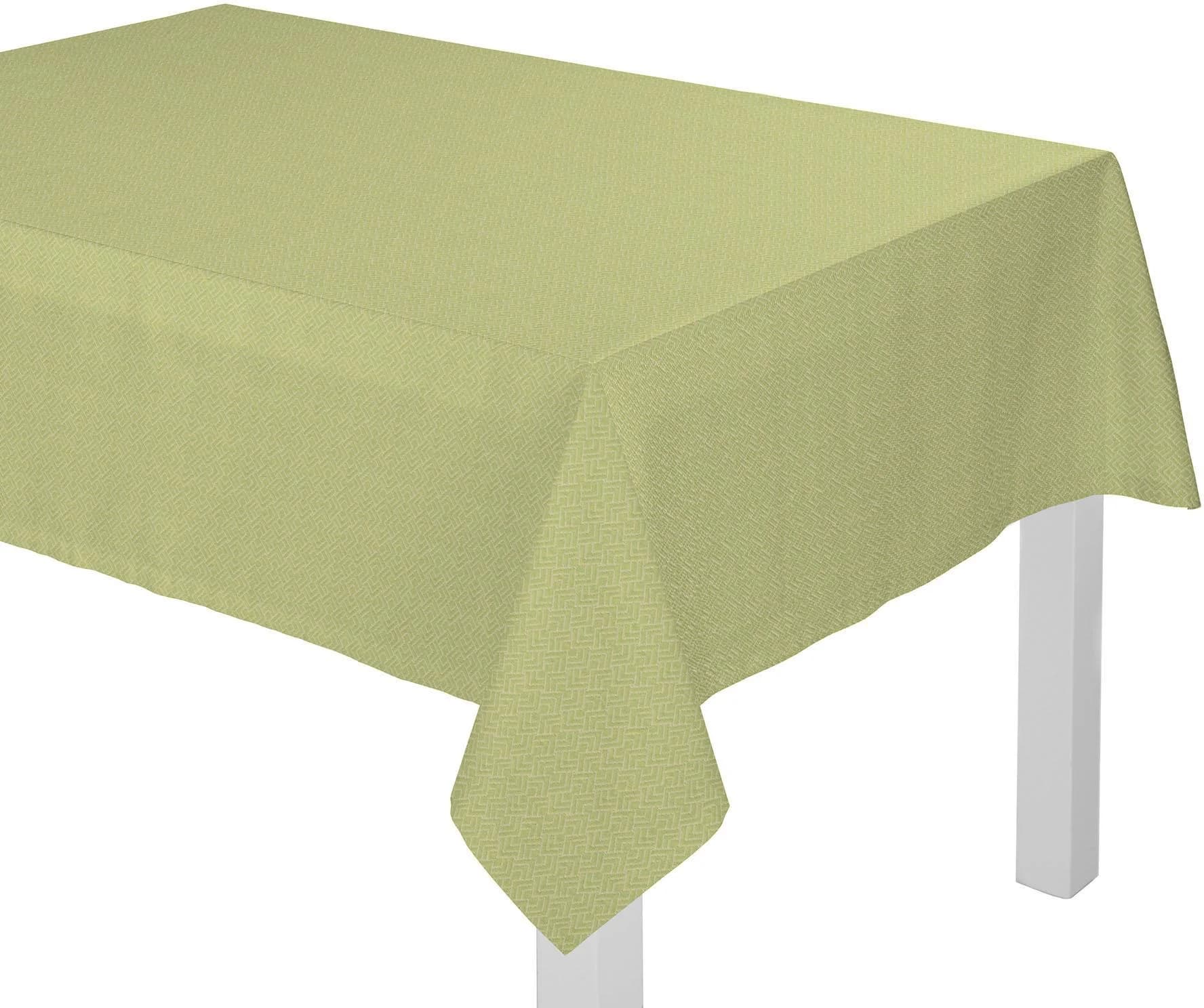 Tischdecke ADAM Graphic Ventus Hellgrün Bio-Baumwolle