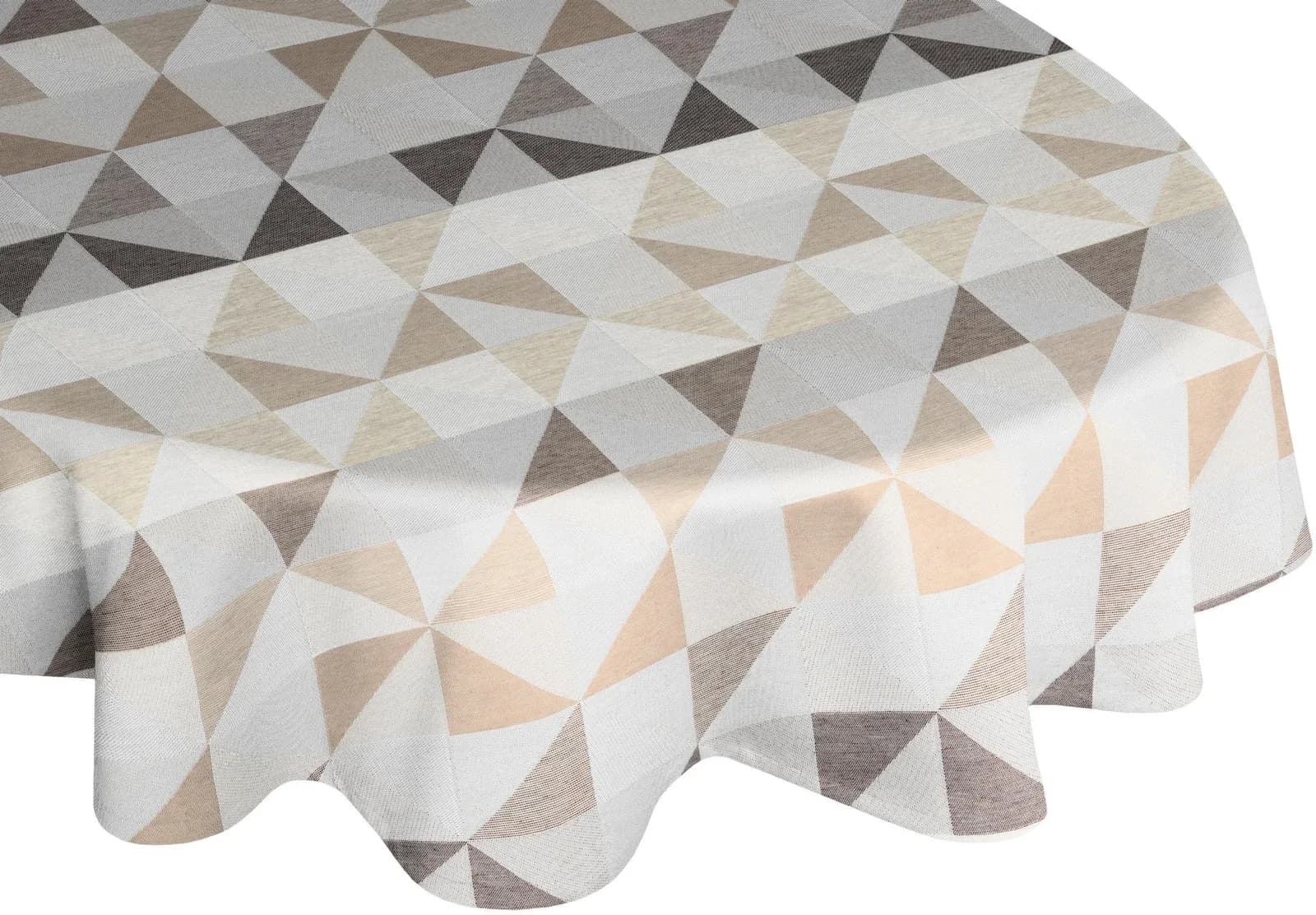 Tischdecke WIRTH BERLARE Braun Polyester Baumwolle