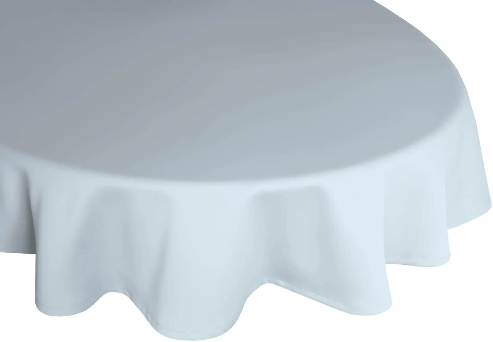 Tischdecke WIRTH NEWBURY oval 190x130 cm hellblau