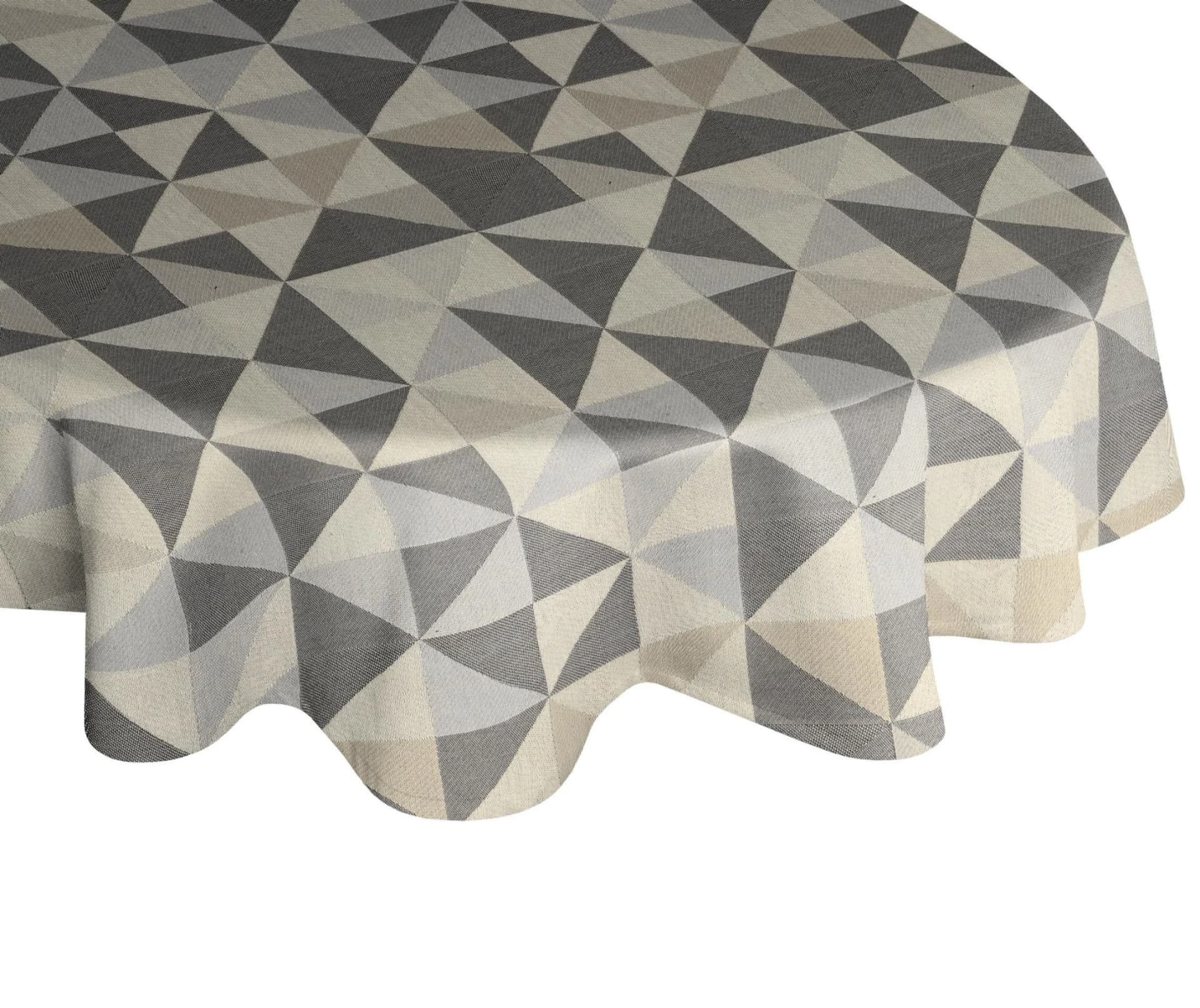 Tischdecke ADAM Bio Bel 145x220cm Schwarz Bio-Baumwolle