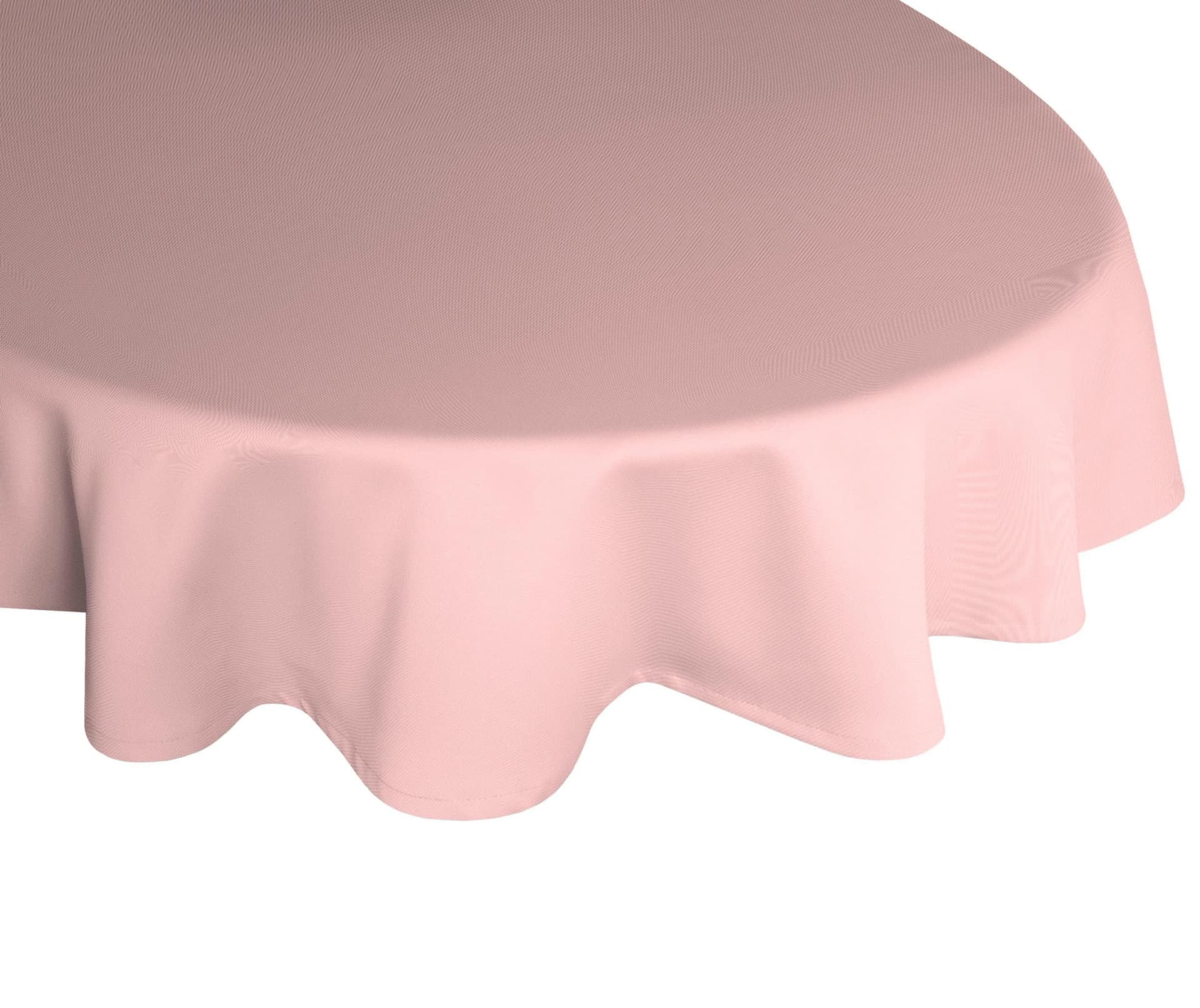 Tischdecke ADAM Uni Collection rosa 145x220cm Bio-Baumwolle