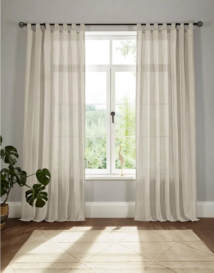 OTTO HOME Vorhang Elby 1 Beige Schlaufen Jacquard - Bild 2