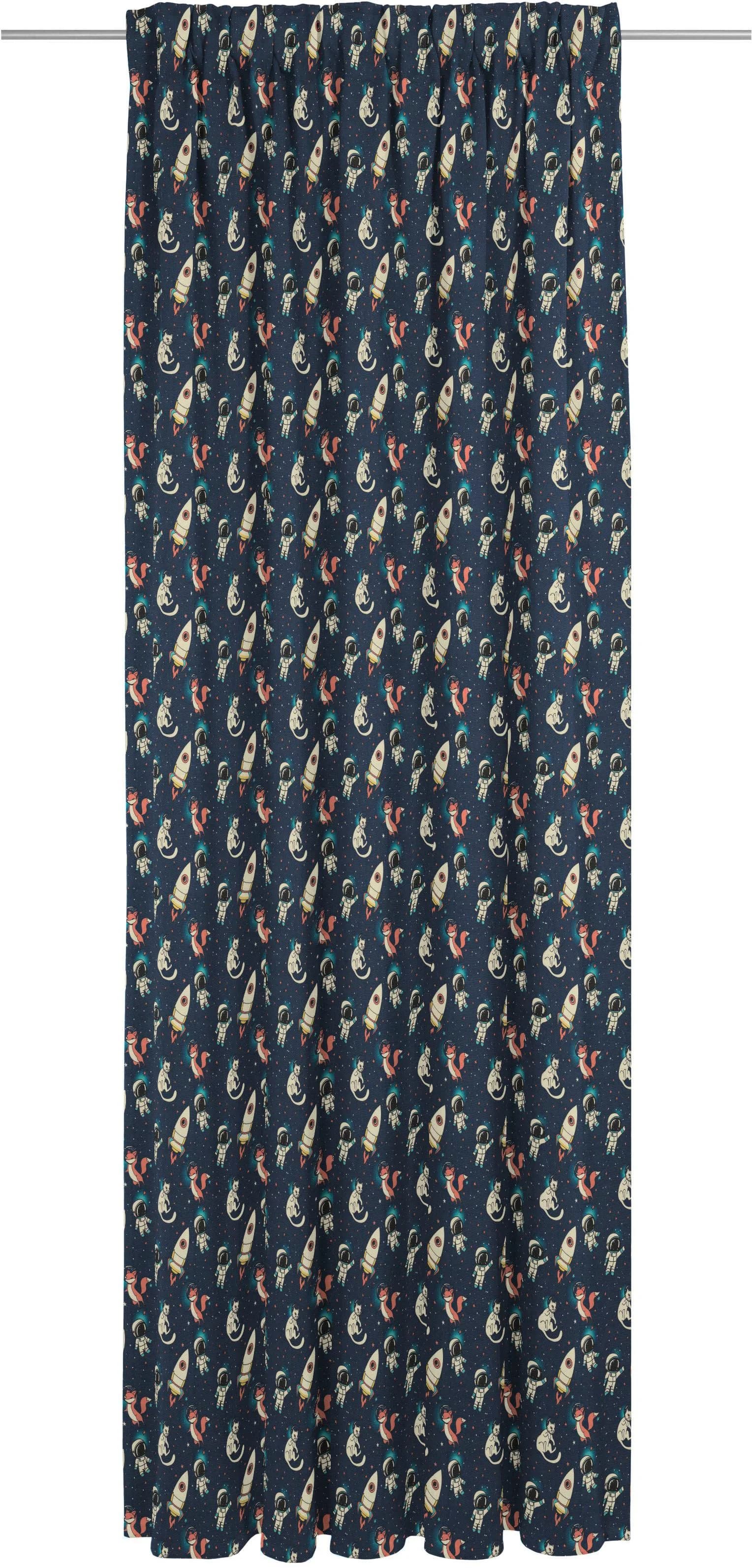 Vorhang ADAM Space Jacquard Bio-Baumwolle 142x225cm