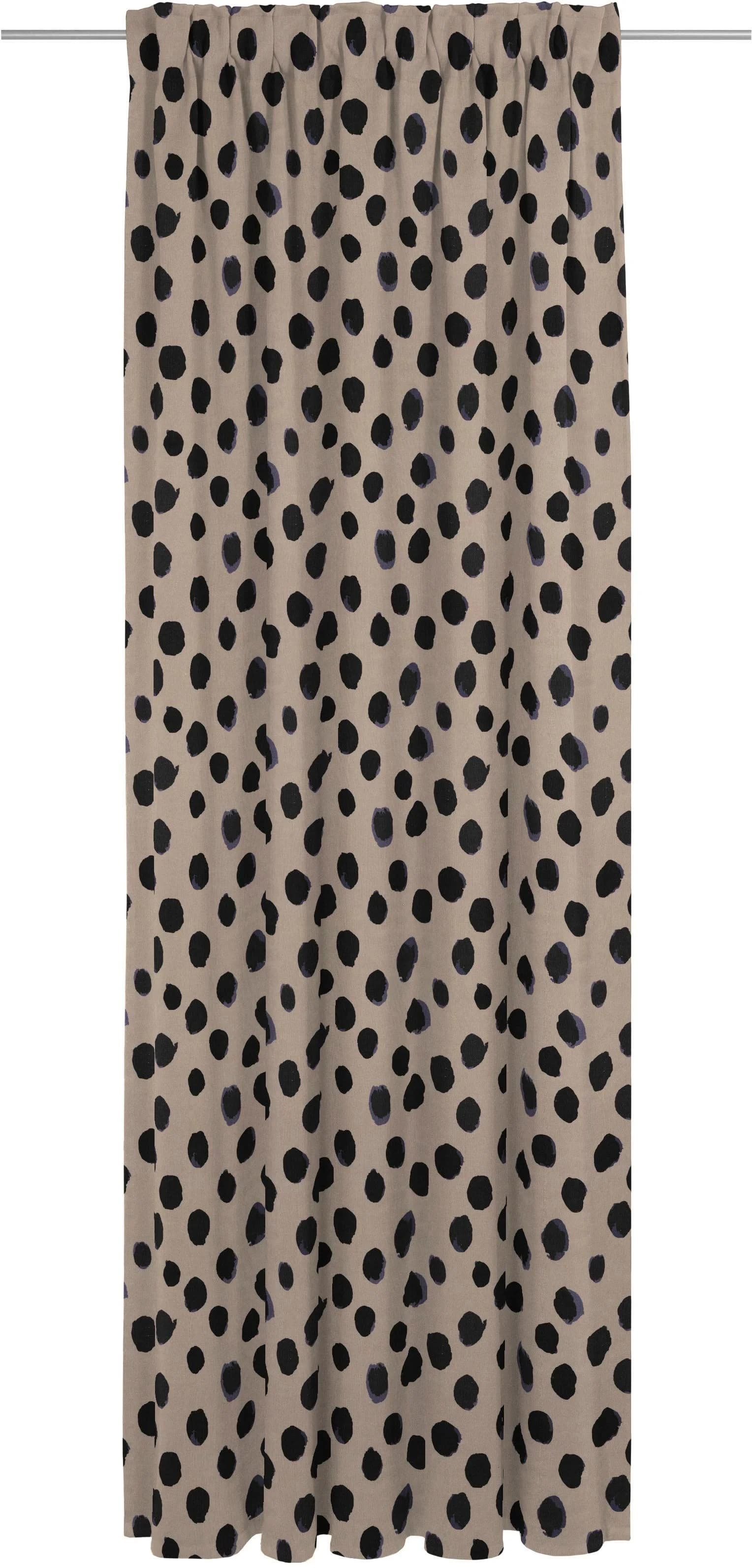 Vorhang ADAM Dots Jacquard Lila