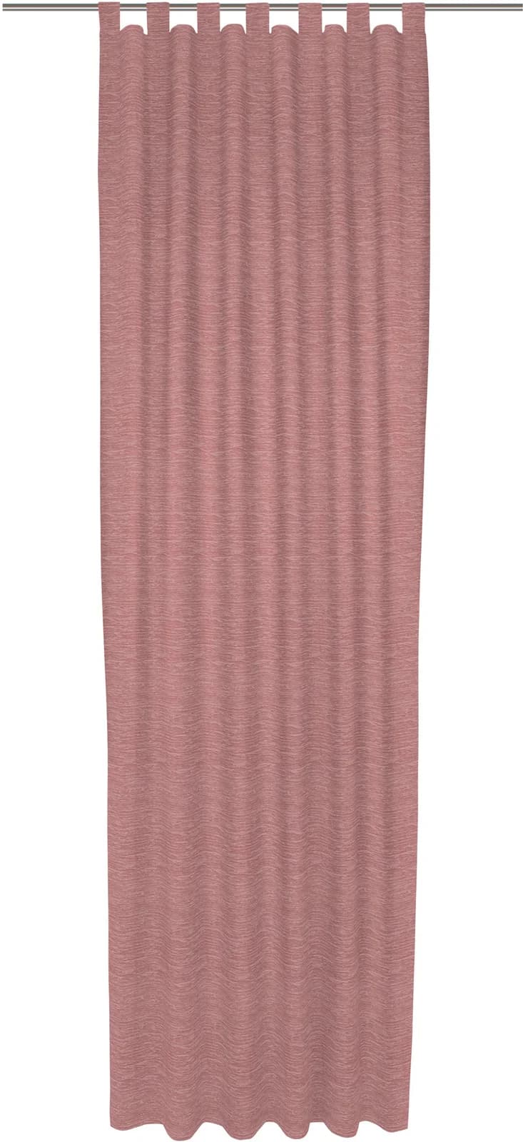 WIRTH Vorhang Trondheim B Rosa Polyacryl