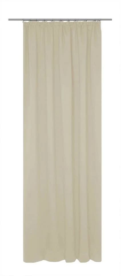 WIRTH Vorhang Dim Out Beige Verdunkelnd Polyester