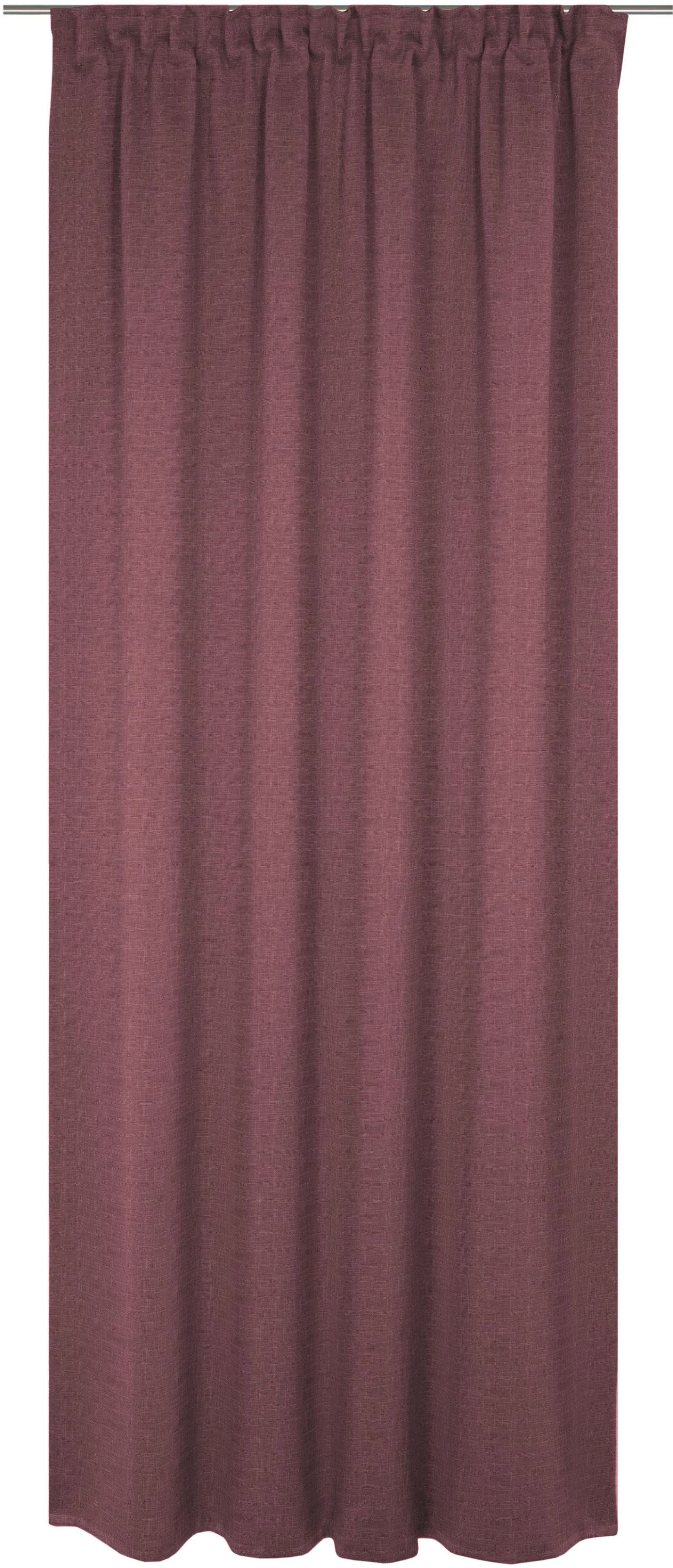 WIRTH Vorhang Wiessee Altrosa Landhaus Optik 150x185cm