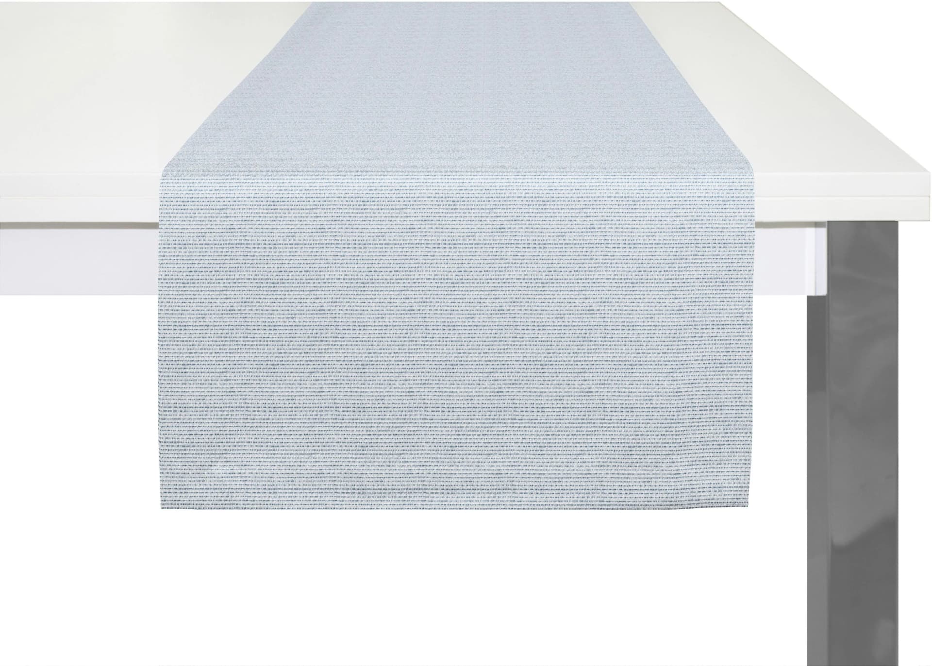 Tischläufer WIRTH Berwick Blau 150x40cm Baumwolle Polyester