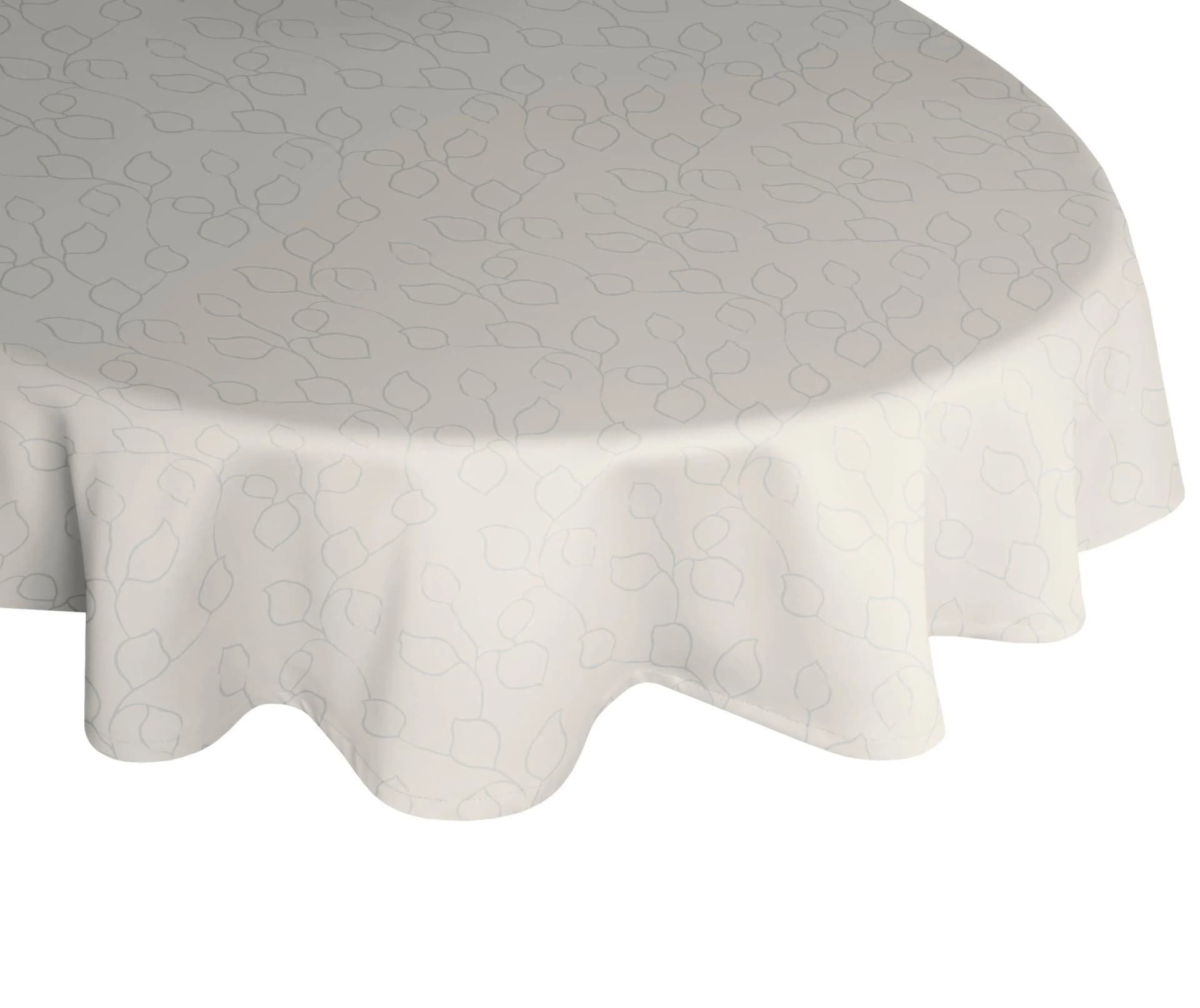 Tischdecke WIRTH 'Westport' Gr. 1, grau, 190x130cm, Polyester
