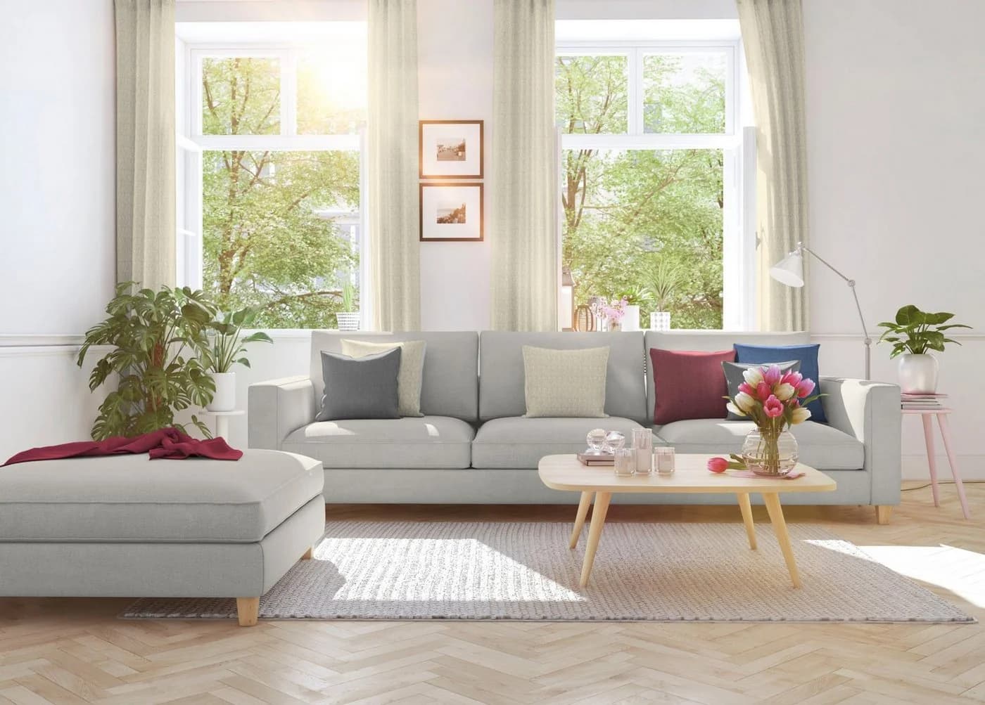 OTTO HOME Vorhang Ammersee Beige Natur Leinenoptik - Bild 2