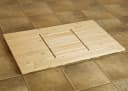 WEKA Saunabodenrost Beige Natur Fichtenholz 62x105 cm Bild 2