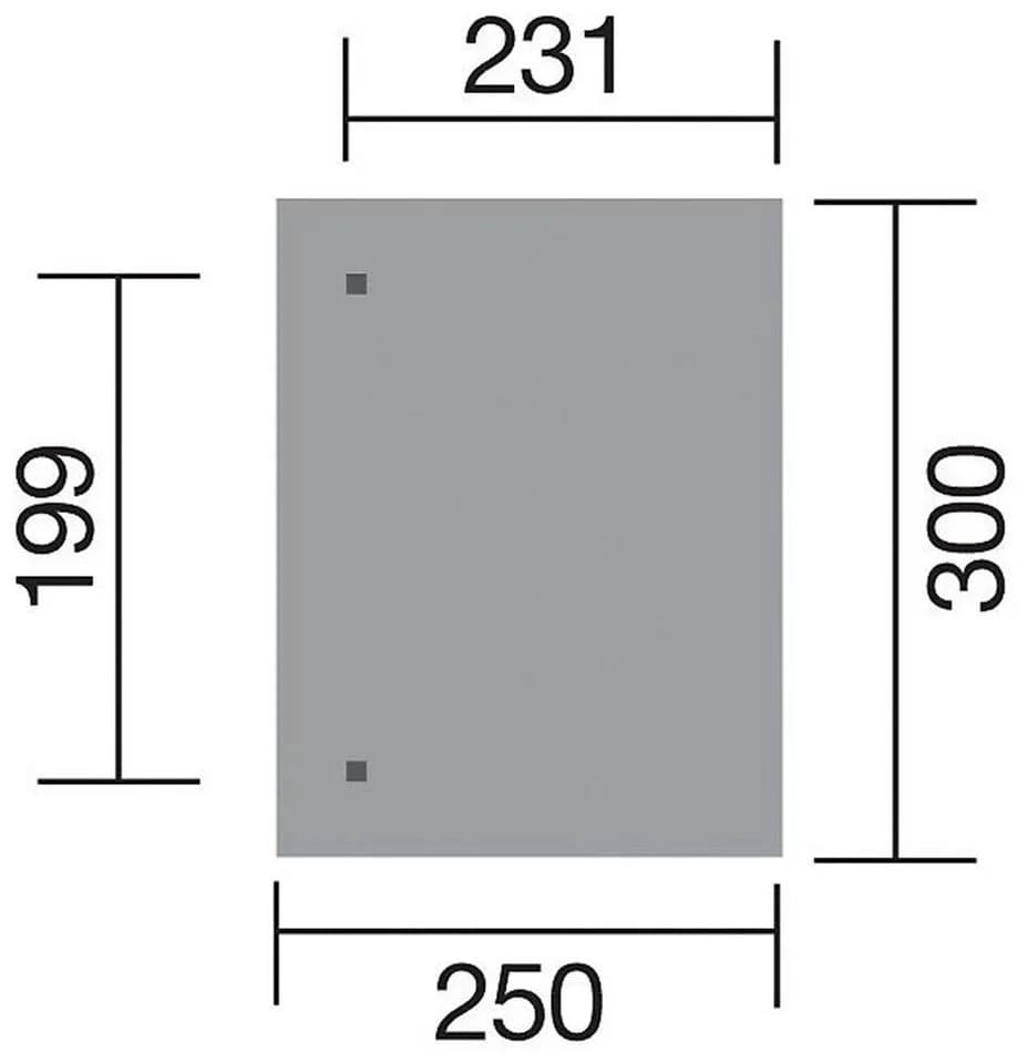 Weka Terrassenüberdachung 671 - Verschiedene Ausführungen - Bild 4