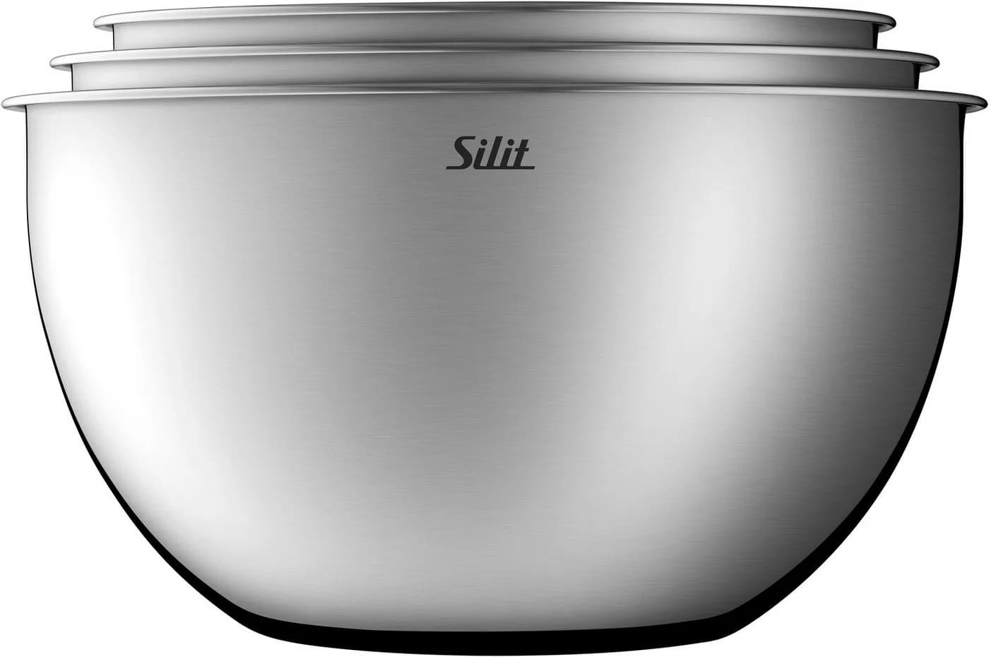 Silit Küchenschüssel-Set 3-teilig Edelstahl Multifunktional