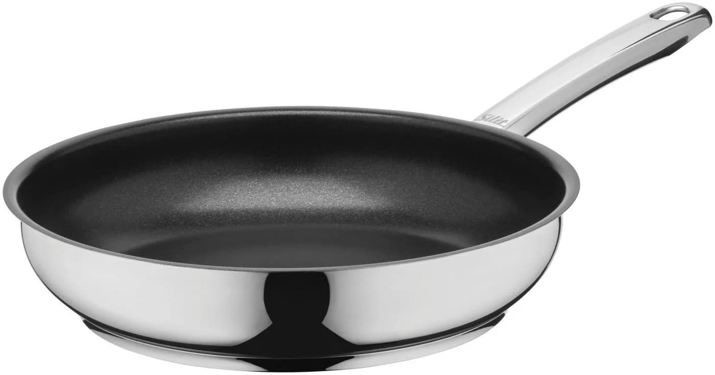 SILIT Calabria Induktion Bratpfanne 24 cm Schwarz Edelstahl Antihaft - Bild 2