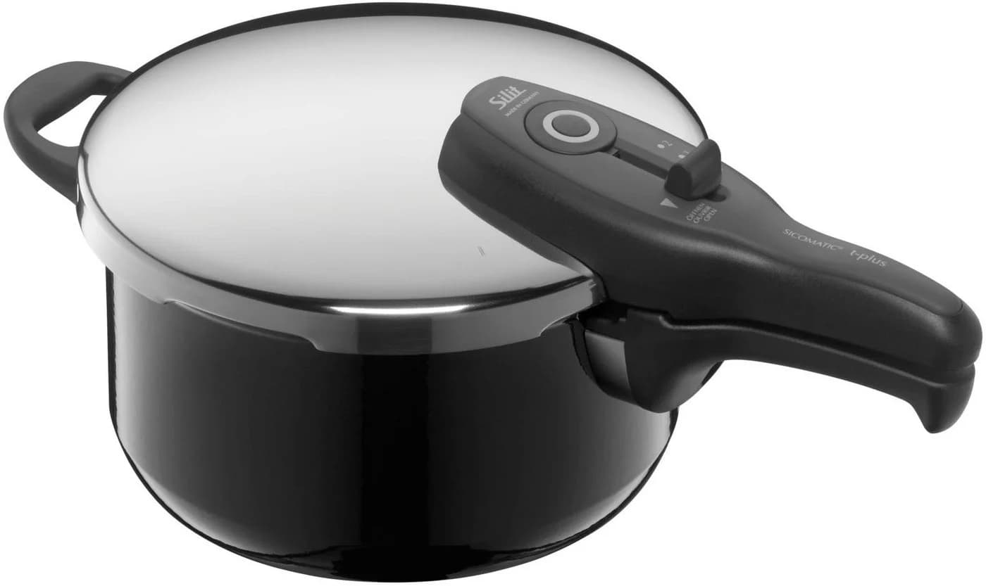Silit SICOMATIC T-PLUS Schnellkochtopf Induktion Schwarz 22cm - Bild 2